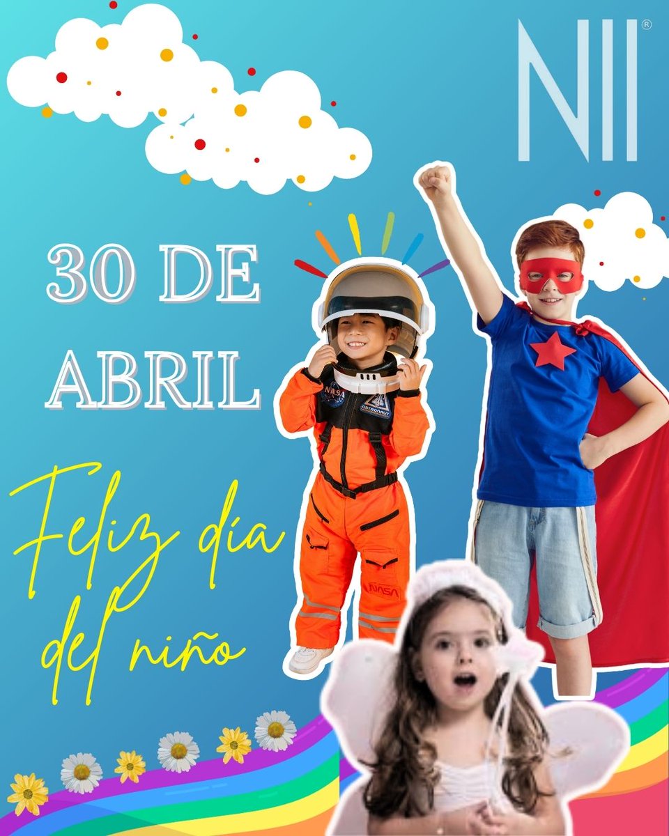 🎉 ¡Feliz Día del Niño! 🎈
A todos los pequeños gigantes que con su inocencia transforman el mundo en un lugar mejor: ¡este día es para ustedes! ❤️