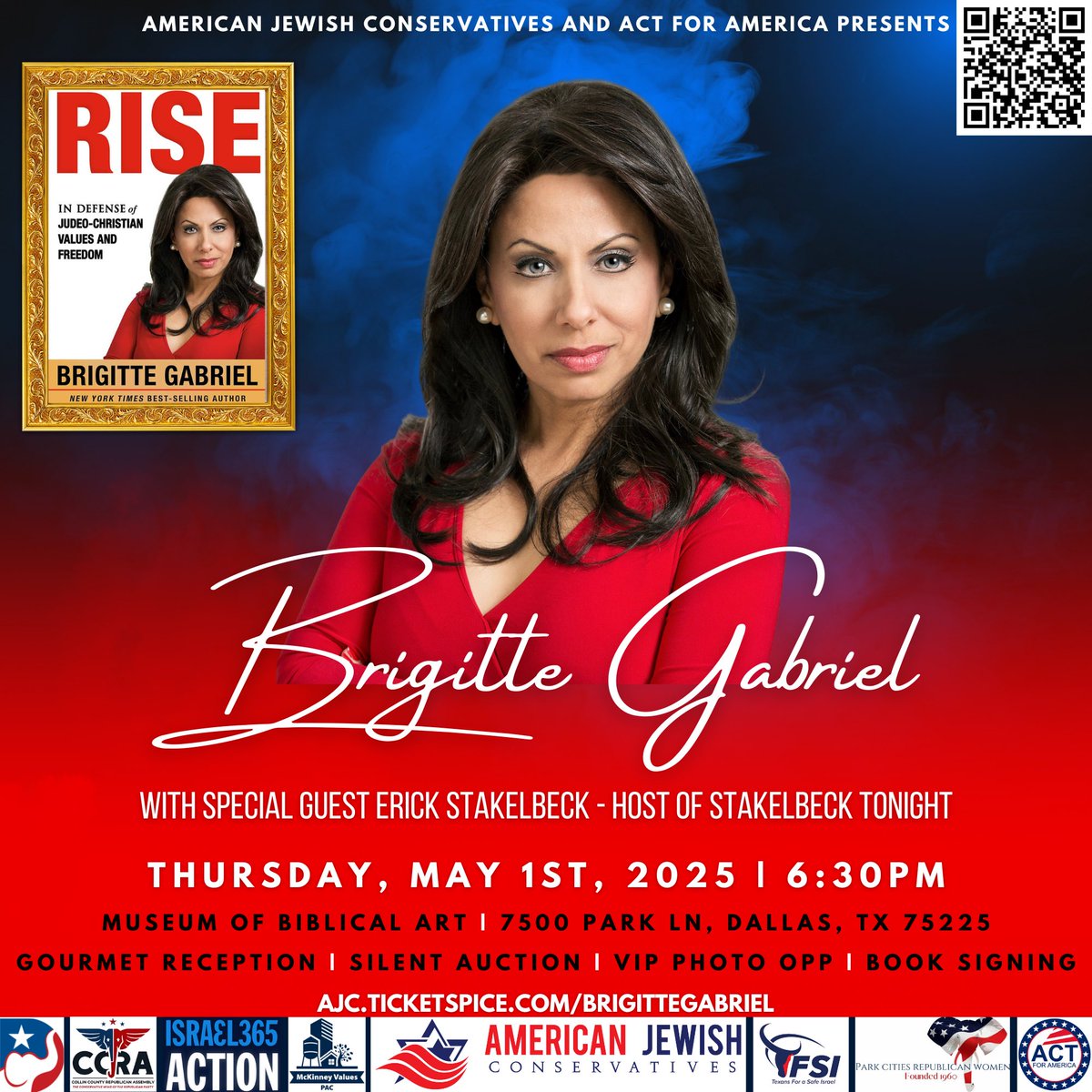 Erick Stakelbeck (@erickstakelbeck) on Twitter photo If you live in the DFW area, be sure to join me on Thursday evening, May 1st for this great event with the one-n-only <a href="/ACTBrigitte/">Brigitte Gabriel</a> If you live in the DFW area, be sure to join me on Thursday evening, May 1st for this great event with the one-n-only <a href="/ACTBrigitte/">Brigitte Gabriel</a>