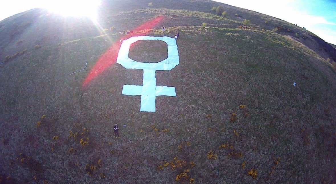 SeeRedWoman1's tweet image. This was three years ago. Happy Bealtaine, witches @ni_wrn