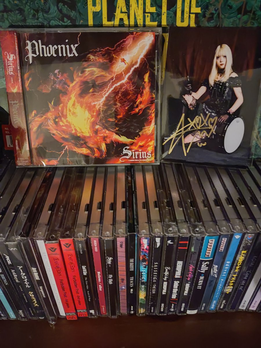 Sitzriese's tweet image. New EP by @Sirius_tw_ is an absolute must. @Ami_Sirius_ will soon be back on drums! 🥁
#Sirius #今日のSirius #Metal