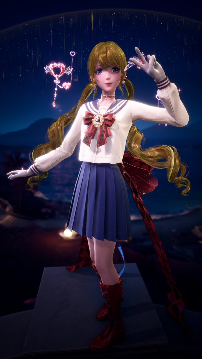 #infinitynikki vibes <3 I LOVE this game. #sailormoon