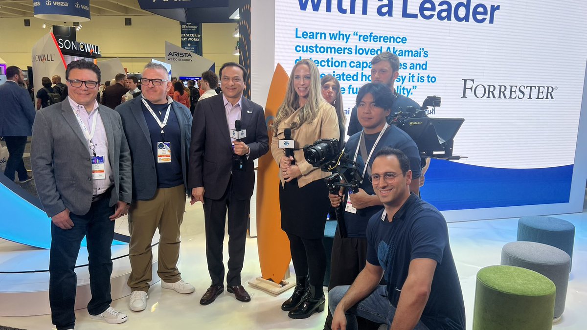 Akamai Technologies (@akamai) on Twitter photo Some BTS from our time with <a href="/Shirastweet/">Shira Rubinoff</a> at the Akamai booth during #RSAC 🌊 showing her how we’re helping customers stay secure. Some BTS from our time with <a href="/Shirastweet/">Shira Rubinoff</a> at the Akamai booth during #RSAC 🌊 showing her how we’re helping customers stay secure.