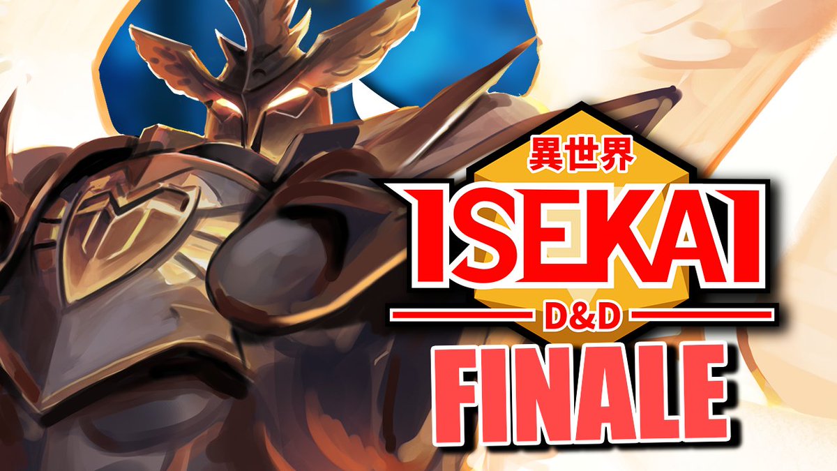 RUSTAGE (@danielrustage) on Twitter photo ISEKAI D&D FINALE IS UP ON YOUTUBE!
link: youtu.be/_HE8a7fJN8c
w/ <a href="/Tekking101/">Matt Crawford</a> <a href="/BriggsADA_/">Briggs</a> <a href="/shwabadi/">Shwabadi 🔜 London Comic Con</a>
art by <a href="/kaerruu/">kae.</a> ISEKAI D&D FINALE IS UP ON YOUTUBE!
link: youtu.be/_HE8a7fJN8c
w/ <a href="/Tekking101/">Matt Crawford</a> <a href="/BriggsADA_/">Briggs</a> <a href="/shwabadi/">Shwabadi 🔜 London Comic Con</a>
art by <a href="/kaerruu/">kae.</a>