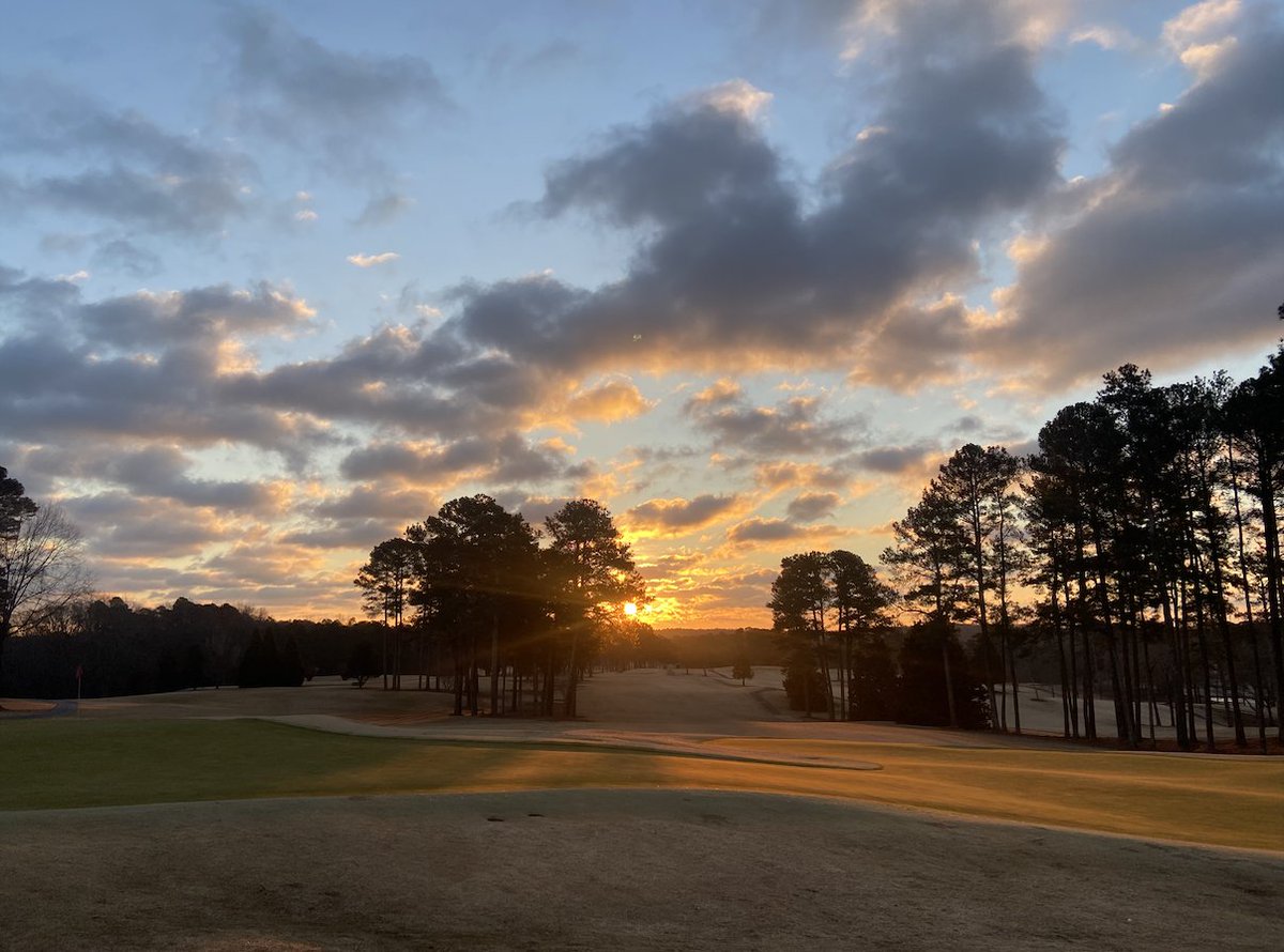 As Earth Month comes to a close, we remain grateful for the beauty of the game and the planet that makes it all possible. 🌎 Always respect the green! 🌱💚 #UGAGolfCourse