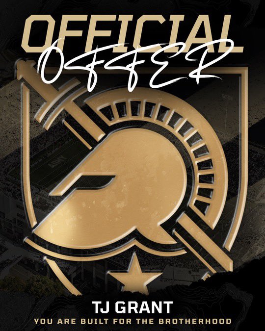 #AGTG After a conversation with <a href="/CoachDannyV/">Danny Verpaele</a> I’m Honored to receive my 2nd Division 1 ⭕️ffer from <a href="/ArmyWP_Football/">Army Football</a> <a href="/NRHSFB/">NRHSFootball</a> <a href="/AlonzoRicks/">Alonzo Ricks Jr</a> <a href="/TeeFree_/">Tony M. Freeman</a> <a href="/elite360recruit/">ELITE 360 Recruiting</a>