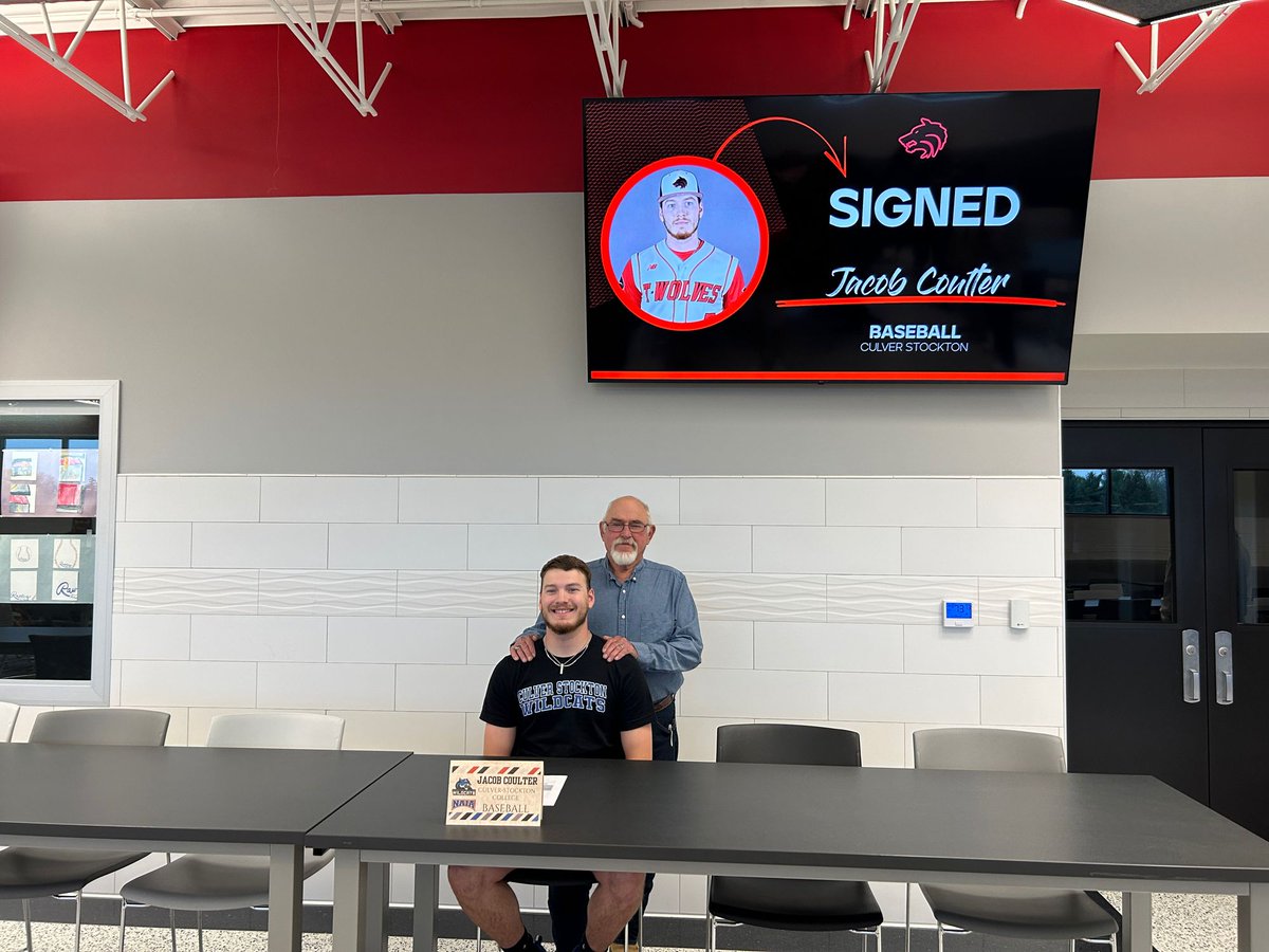 Congratulations to Jacob Coulter for signing to play baseball at Culver Stockton

#WeAreIC #GoTWolves