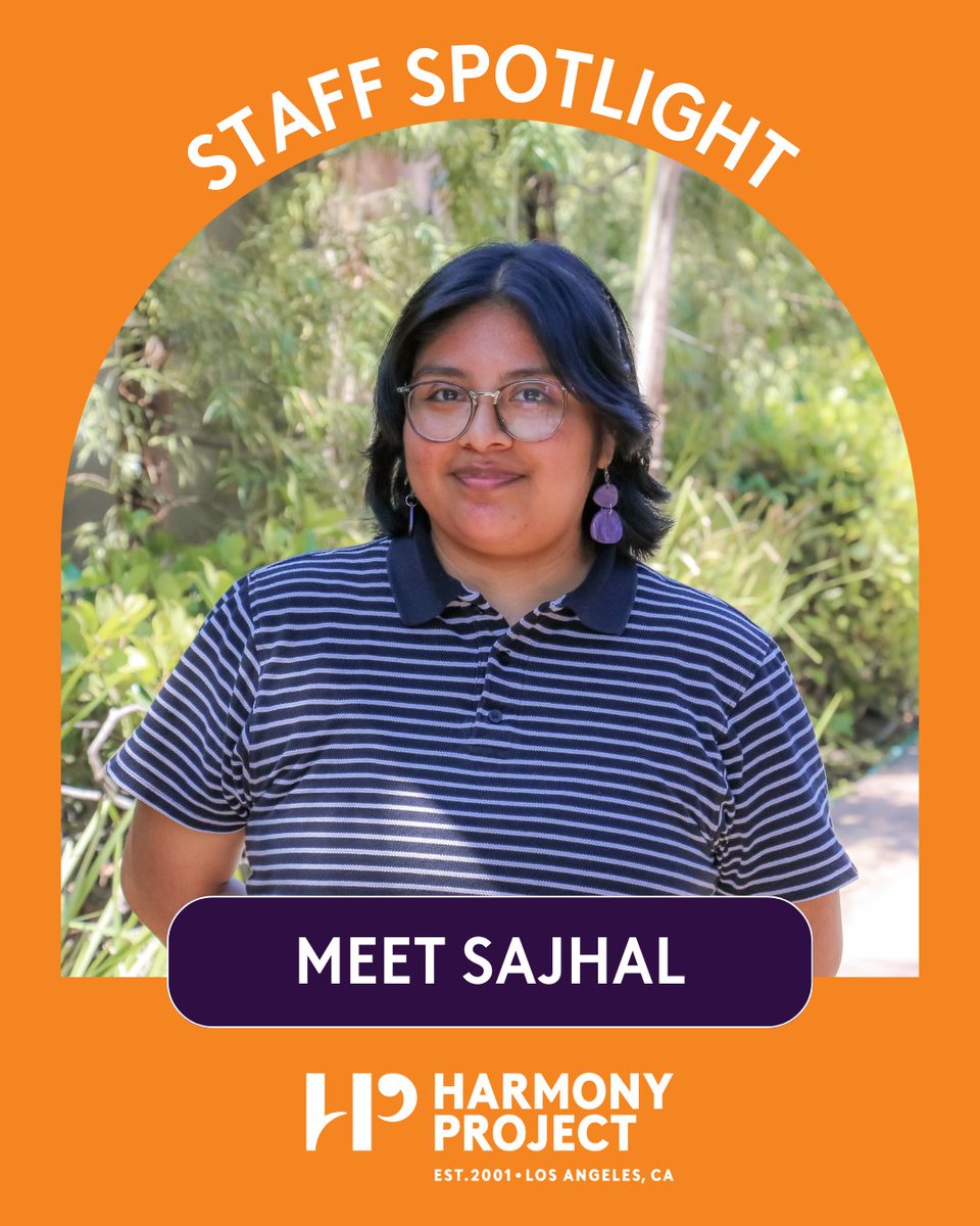HarmonyProject's tweet image. Starting as a young musician in HP, Sajhal spent 10 years growing within the program, and now helps power it behind the scenes. &quot;As I&apos;ve gone from student to employee at HP, I&apos;ve only grown more appreciative of the work that everyone does here.&quot; 

#StaffSpotlight #MusicEducation
