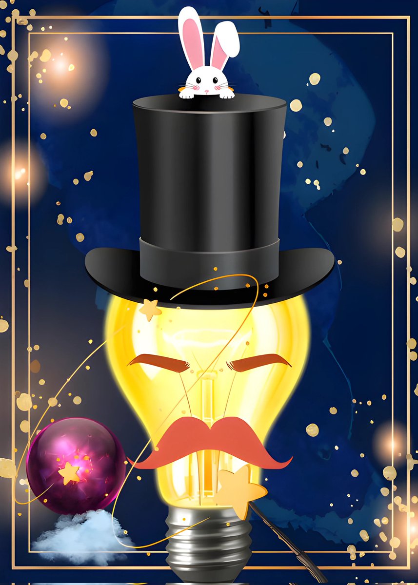 FaridPieceofart's tweet photo. Farid 20: The Magician.
Enter the world of "Farid 20": Where charm meets deception in a dazzling display of magical lightness🤫✨.Own the only piece of this NFT. #NFTs #NFTCommunity #nftcollector #NFTCollection #nft #digitalart #nftsart #bulb #NFTSales #Magic
#NFTartist #NFT https://t.co/vObrMnvZkA