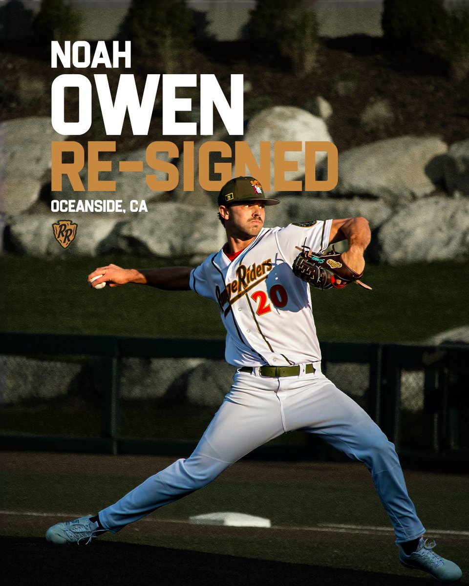 A flaming right hander with a 23:2 strikeout-to-walk ratio last season for the Range Riders!

Welcome back to the Valley, Noah Owen!