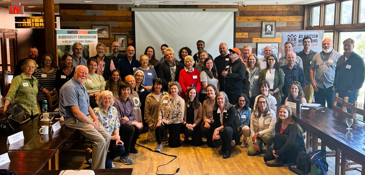 wvmayorcouncil's tweet image. Last week elected officials, staff and observers attended the biannual Howe Sound Community Forum held in Squamish.  Cllrs Thompson, Cassidy, Lambur and Watt were in attendance to report on West Vancouver #westvan #howesound 
photo credit: HSBRIS