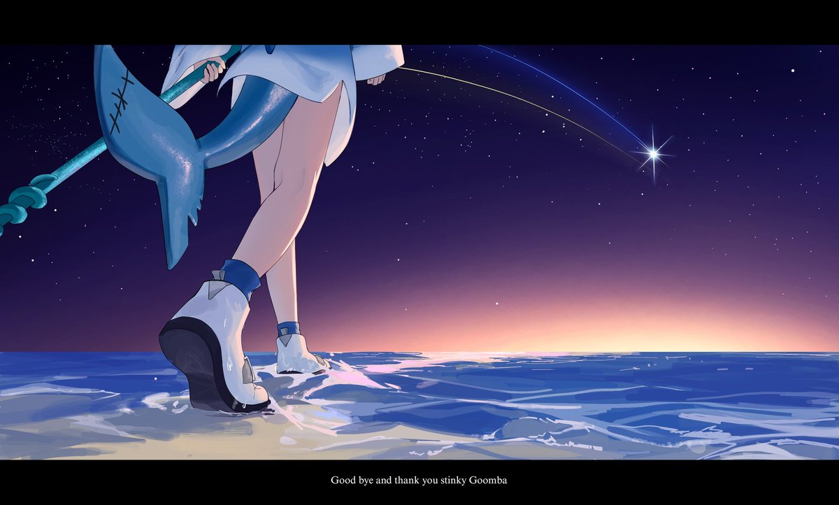 Thank you for everything Gura, I'm extremely grateful to meet you. Take care out there💙🦈

#gawrt