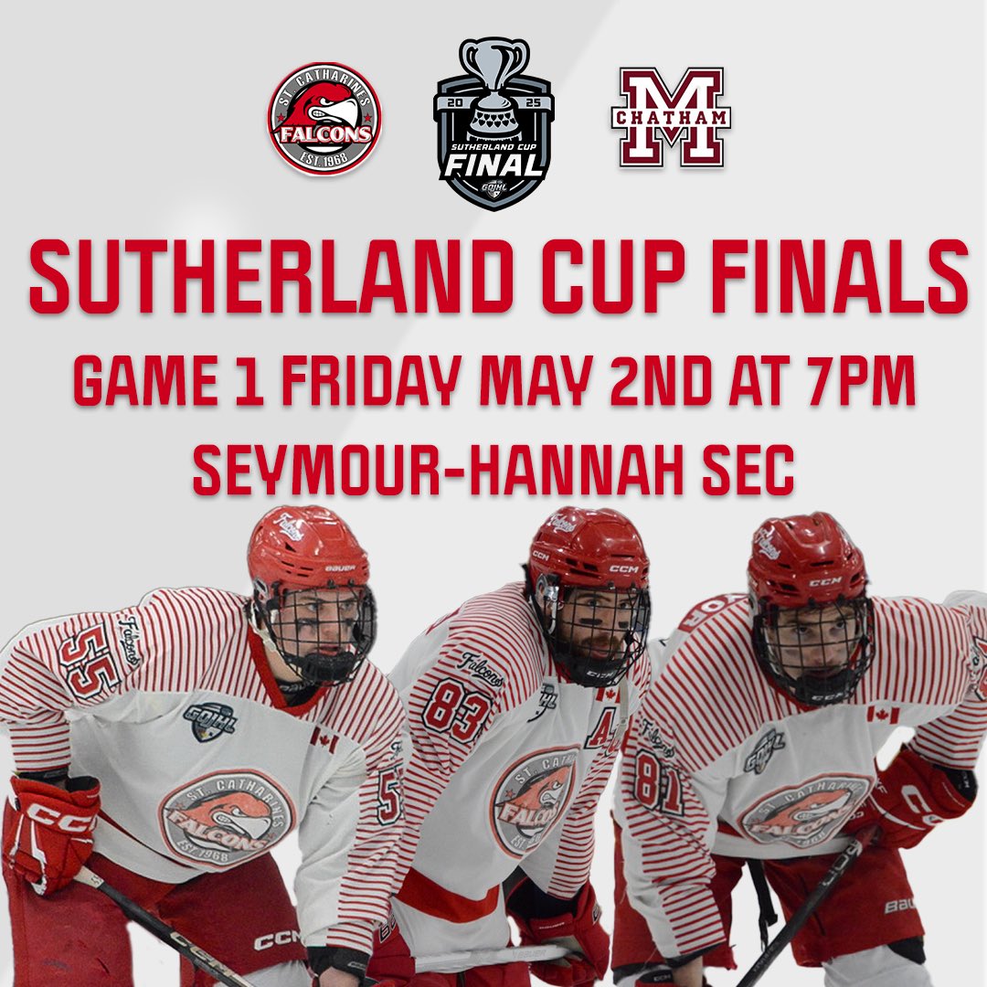 Finals start Friday‼️ 

We better see you there🫡

#SutherlandCupFinals #ForTheFlock