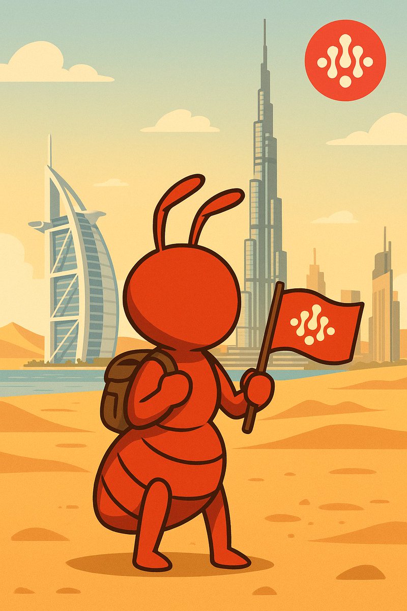 coinswisdomhub's tweet photo. @Aiden_Arichain @Arichain_ ARI - MEME | Arichainโs little red explorer has arrivedโready to build, connect, and bug out (in the best way).
No need for eyes or wordsโthe vision is loud enough.
#Arichain #Web3 #Dubai #AntPower https://t.co/ZrTs7sHfvv