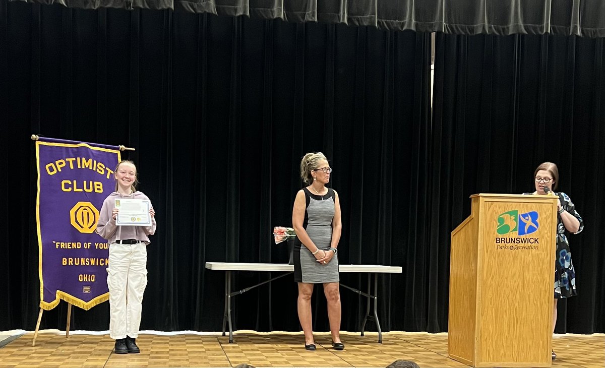 Congrats to our Optimist International Youth Appreciation Award winner, Darcy Hubbard! <a href="/BCSDHuntington/">Huntington Elementary</a>