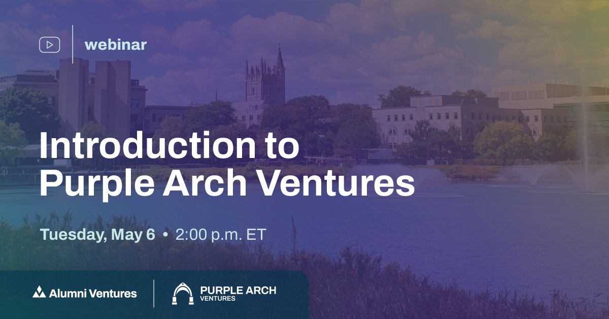 Purple Arch Ventures tweet media