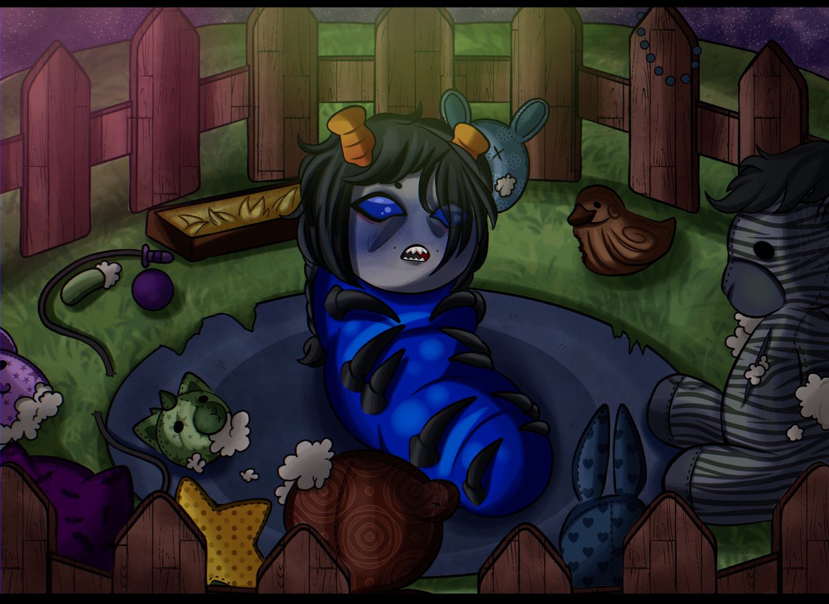ForgetMeWolf's tweet photo. 💙And who wants to see my menace cowboy grub? Here he is! Colton Codakk!💙
Art by KurayaMikiru!
#Homestuck #Hiveswap #troll #fantroll #dancestor #grub #wriggler #ColtonCodakk #Codakk #cowboy #oc #ocart #art https://t.co/9pc3ew5jKU