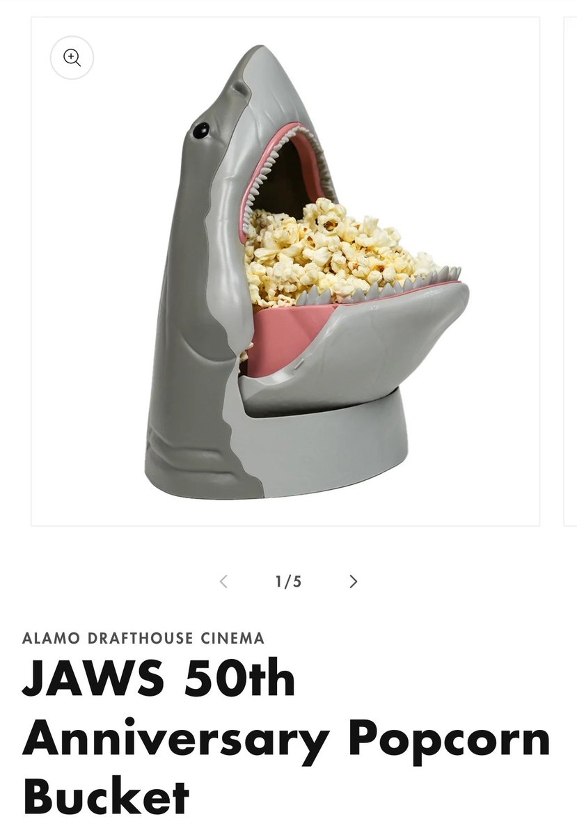This damn movie is costing me a fortune!! 🦈