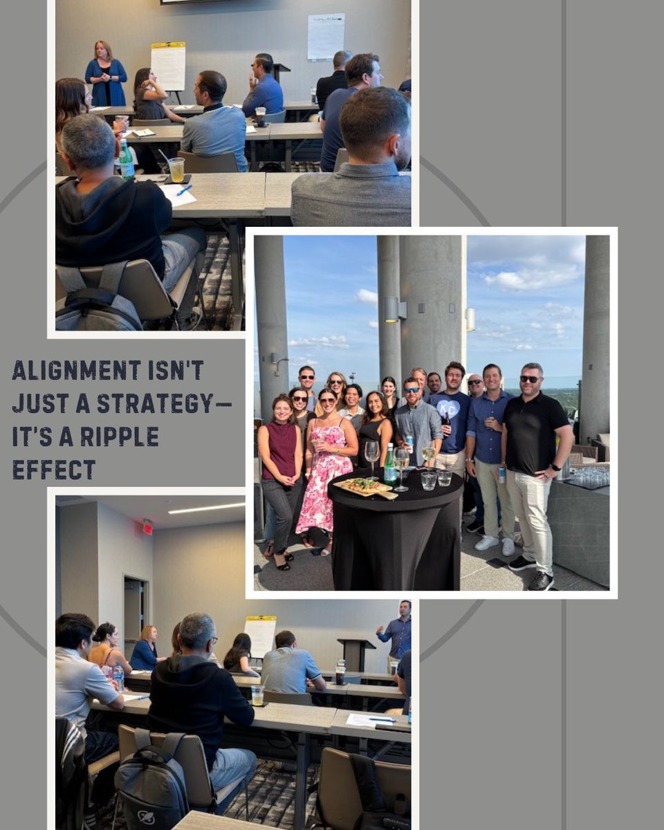 Alignment isn't just a strategy—it’s a ripple effect. When leadership stands united, it empowers everyone to lead with purpose and clarity. #managers #seniorleaders #launchthat #clarity