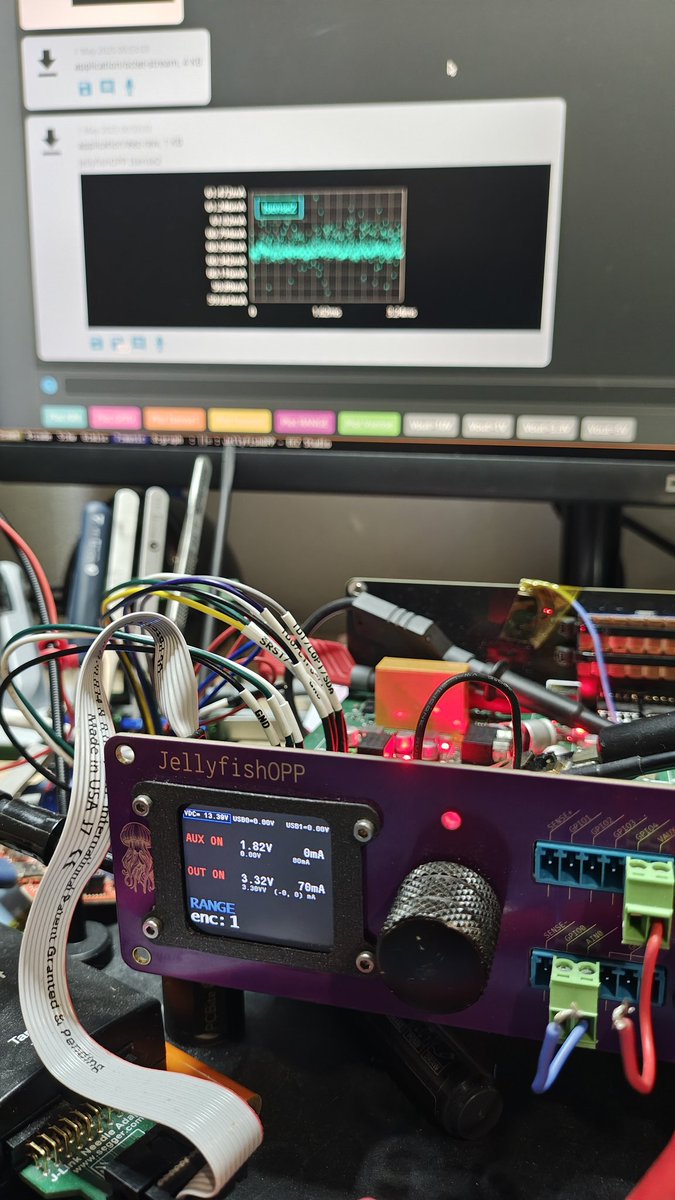 #JellyfishOPP firmware is slowly taking its shape. EEZStudio integration is also on the way