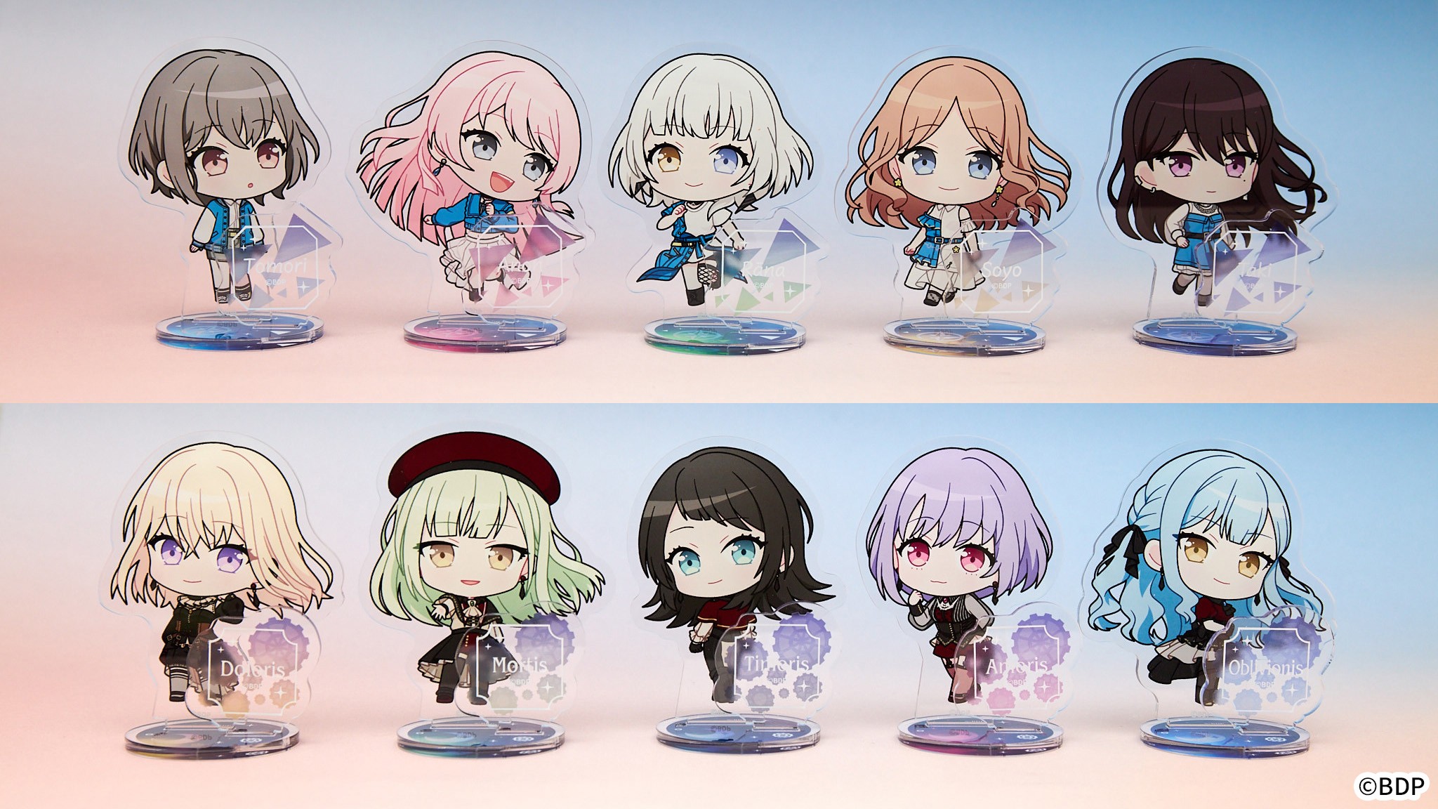 BanG ave musica gigo限定トレーディング缶バッジ10個セット BanG Dream！ Ave Mujica トレーディング缶バッジ 10個入りBOX