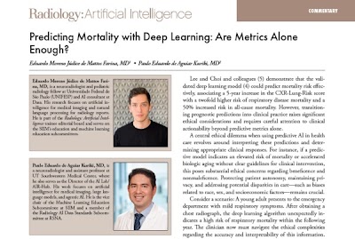 Radiology: Artificial Intelligence (@radiology_ai) on Twitter photo A #DeepLearning model associates increase in CXR-Lung-Risk score with 2x higher risk of respiratory disease mortality doi.org/10.1148/ryai.2… <a href="/eduardomjfarina/">Eduardo Farina</a> <a href="/kuriki/">Paulo Kuriki, MD</a> #mortality #CXR #MachineLearning A #DeepLearning model associates increase in CXR-Lung-Risk score with 2x higher risk of respiratory disease mortality doi.org/10.1148/ryai.2… <a href="/eduardomjfarina/">Eduardo Farina</a> <a href="/kuriki/">Paulo Kuriki, MD</a> #mortality #CXR #MachineLearning