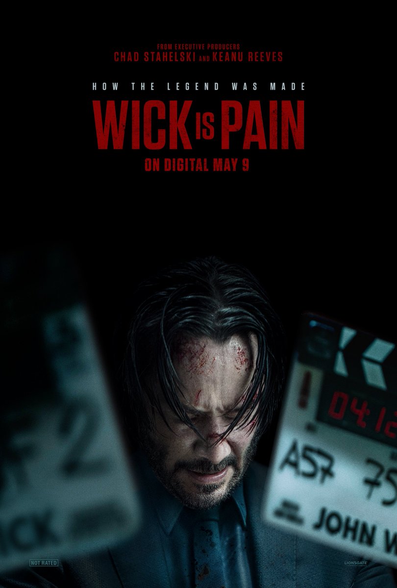 '존윅' 다큐멘터리 영화 <Wick Is Pain(윅 이즈 페인)> 공식 포스터 #JohnWick <존 윅>의 탄생부터 주연 키아누 리브스와 채드 스타헬스키 감독, 그리고...
