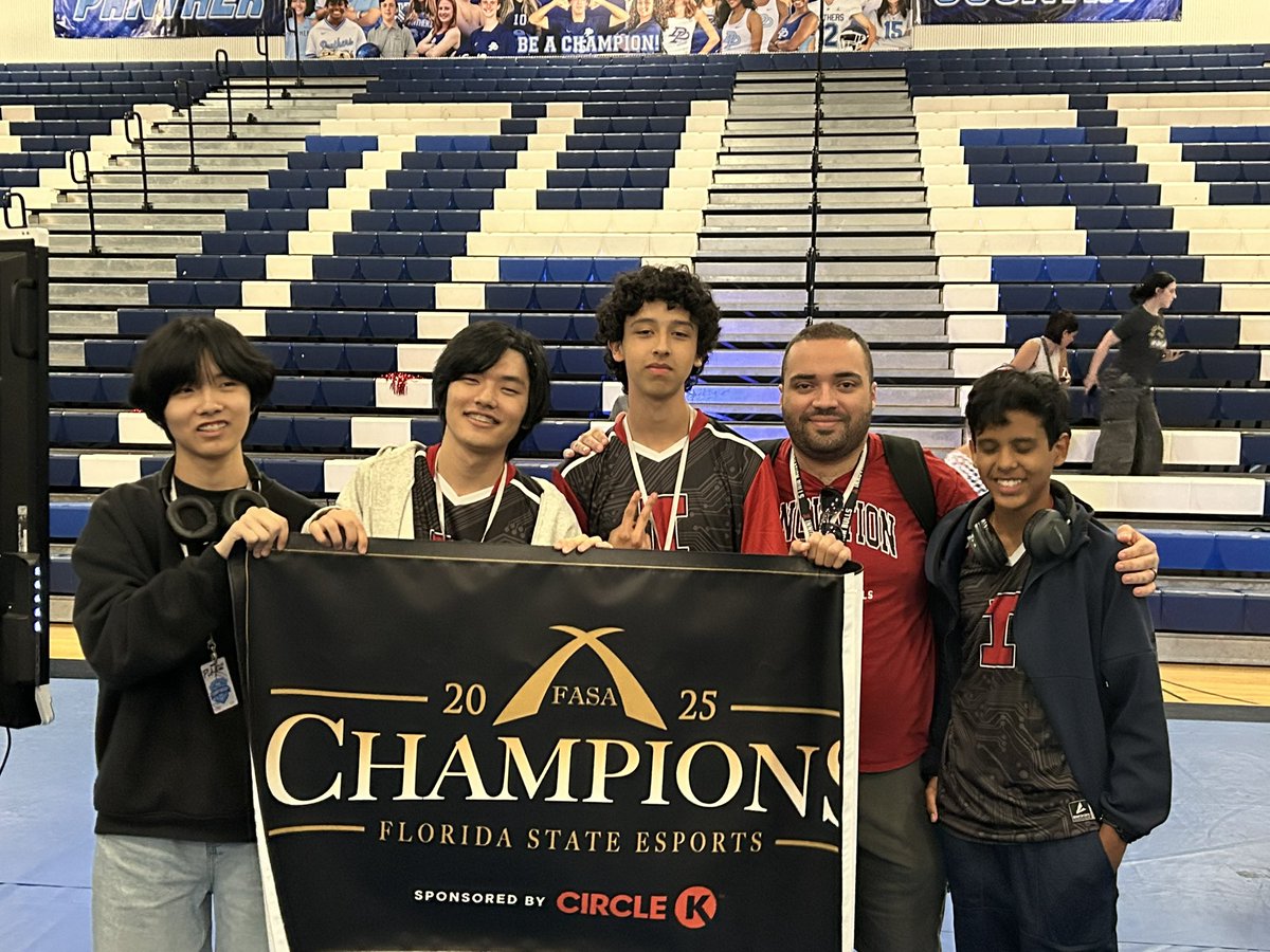 Congratulations to the Innovation ESports team! State Champions in Super Smash Brothers! <a href="/hso_ocps/">High School Office</a> <a href="/OCPSnews/">ocpsnews</a>