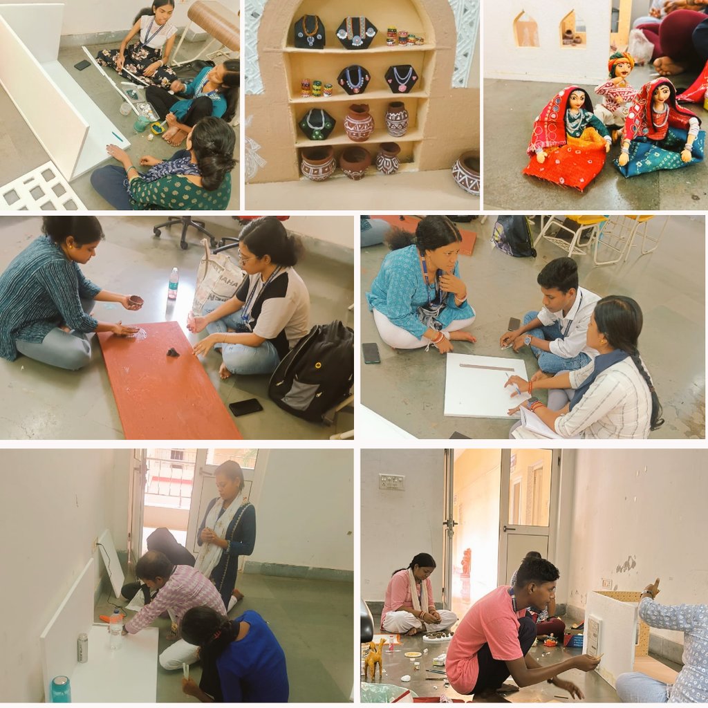 Sidac_Odisha's tweet photo. Their creativity was warmly applauded and encouraged by the Member Secretary and other officials of SIDAC.
#CraftDesign #SIDAC #StudentCreativity #HandicraftsOfIndia #WindowDisplayArt #YoungDesigners https://t.co/fGlX9BDrSz