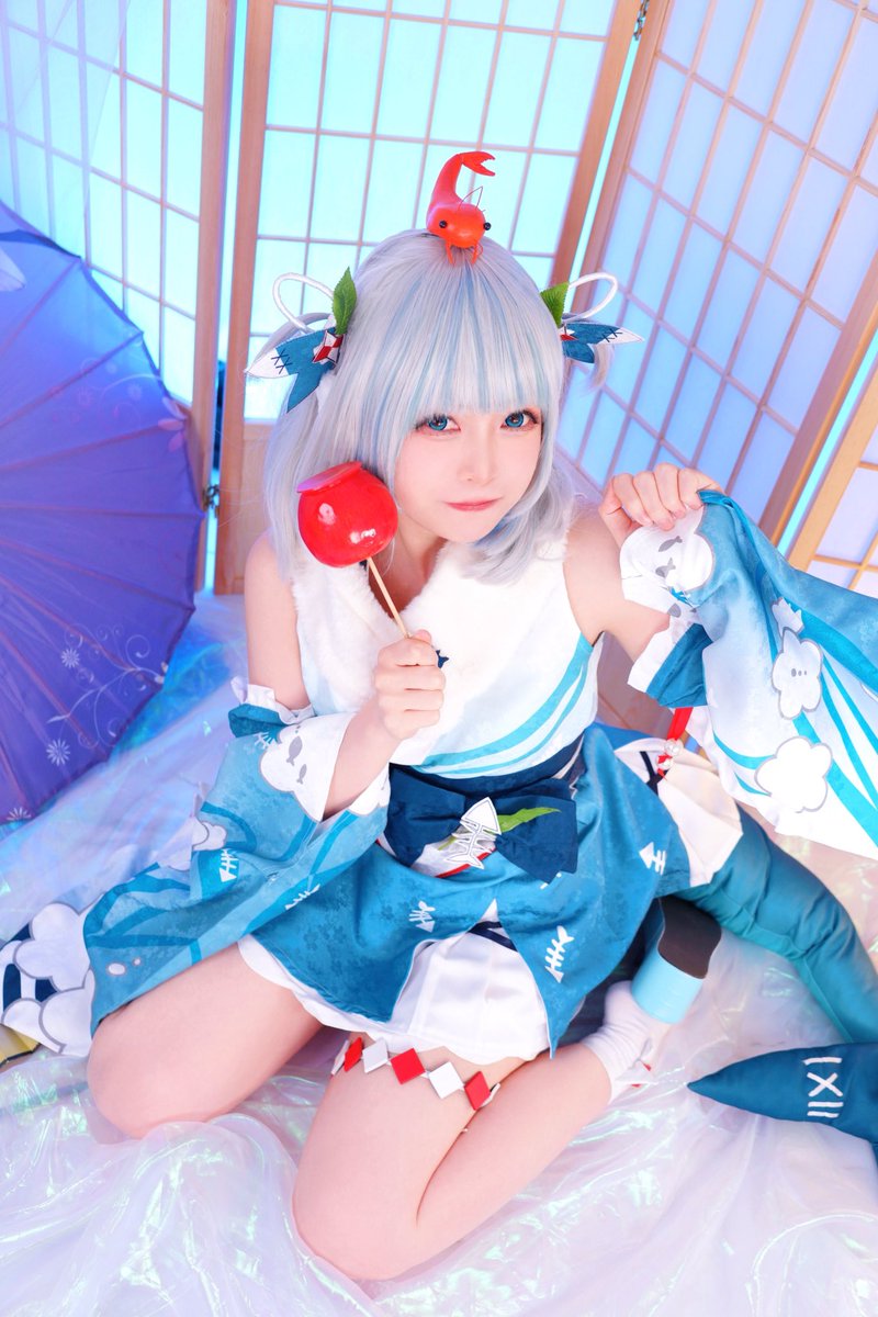 I truly, really love you Gooba 💙

#gawrgura #hololive #guracosplay