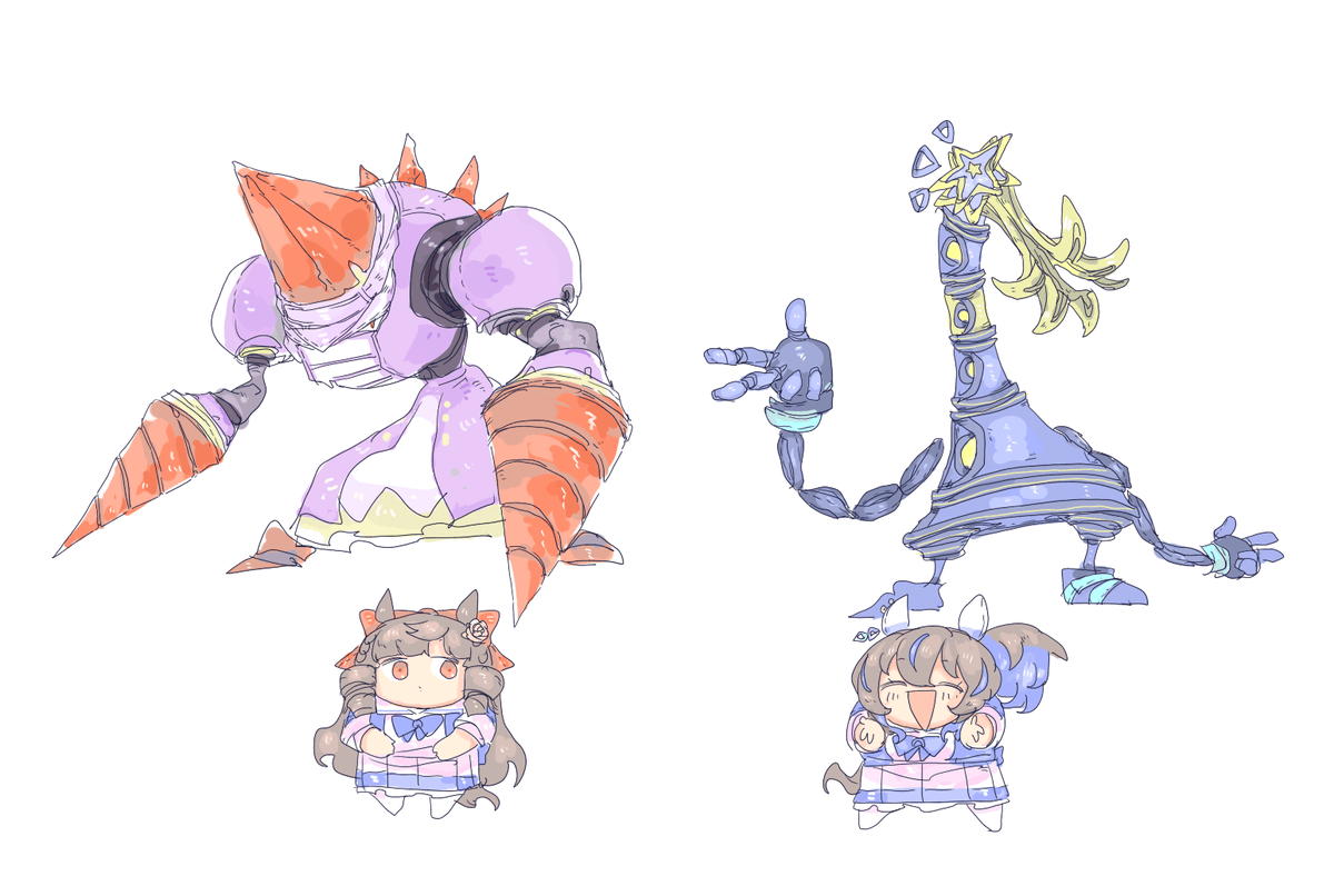 ダイタクヘリオス(ウマ娘) 「?? 」|ちぐ齒莖ダサわやかのイラスト