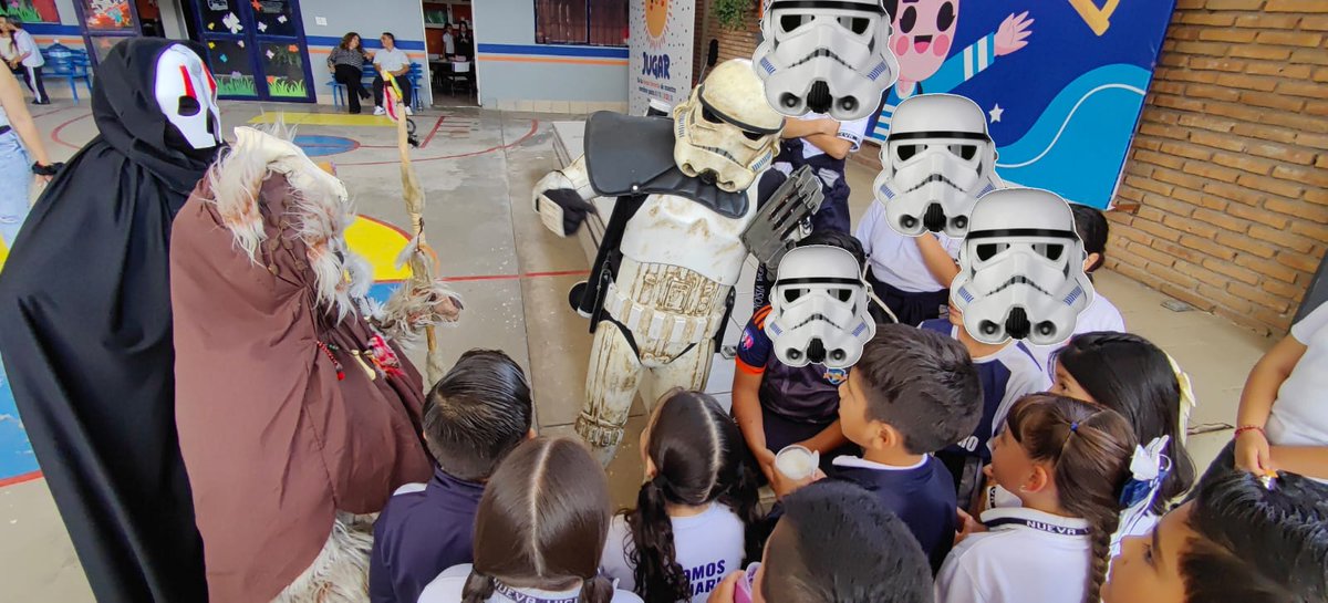 Con motivo del Día del Niño, ayer 29 de Abril, Colegio Nueva Visión en Durango recibió la visita especial de Inquisitor's Squad  y  Legion Rebelde México. Miembros de la 501st Legion compartieron alegría, fotos y momentos inolvidables con los estudiantes.
#501stLegion #Mexico