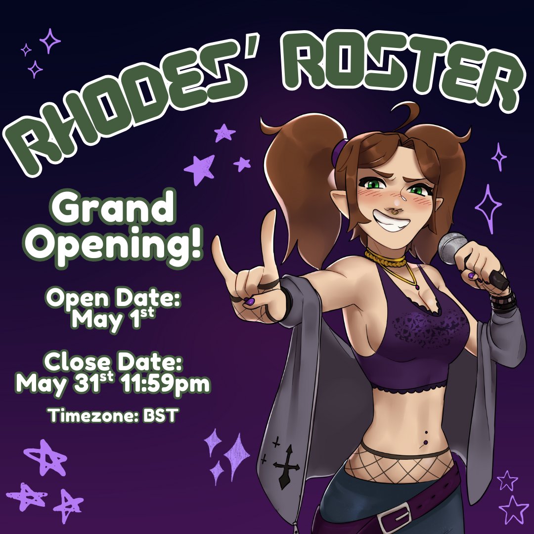 🪻VOICE ACTING ROSTER🪻

Hey Voice Actors!

Today is the day my roster goes LIVE 🤩🥳
It will be open until May 31st.

I will be sending out casting calls in the meantime, so if you want to apply do so at your earliest convenience 🥰

forms.gle/7PBuEh93P5UX1t…