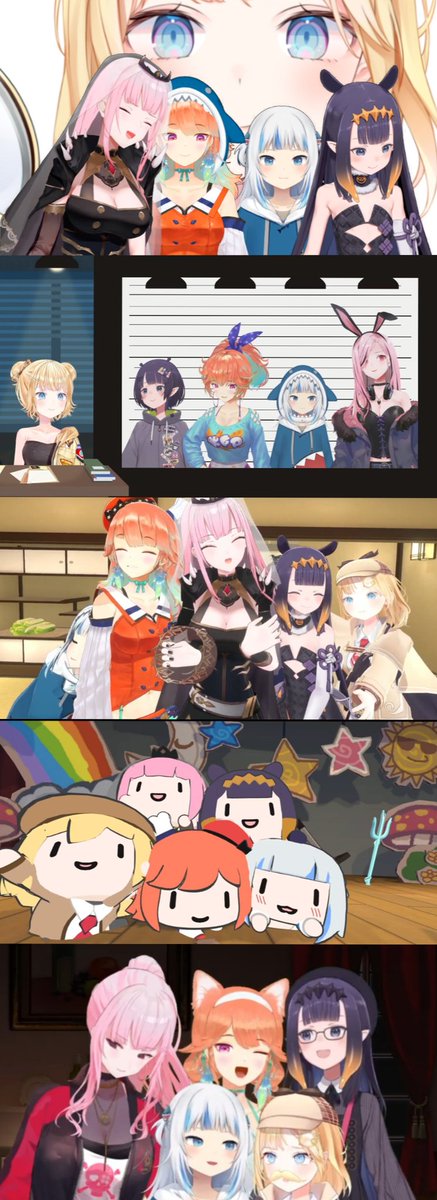 Dark_Ness2101's tweet image. MYTH 5 EVER!!❤️🧡💙💛💜