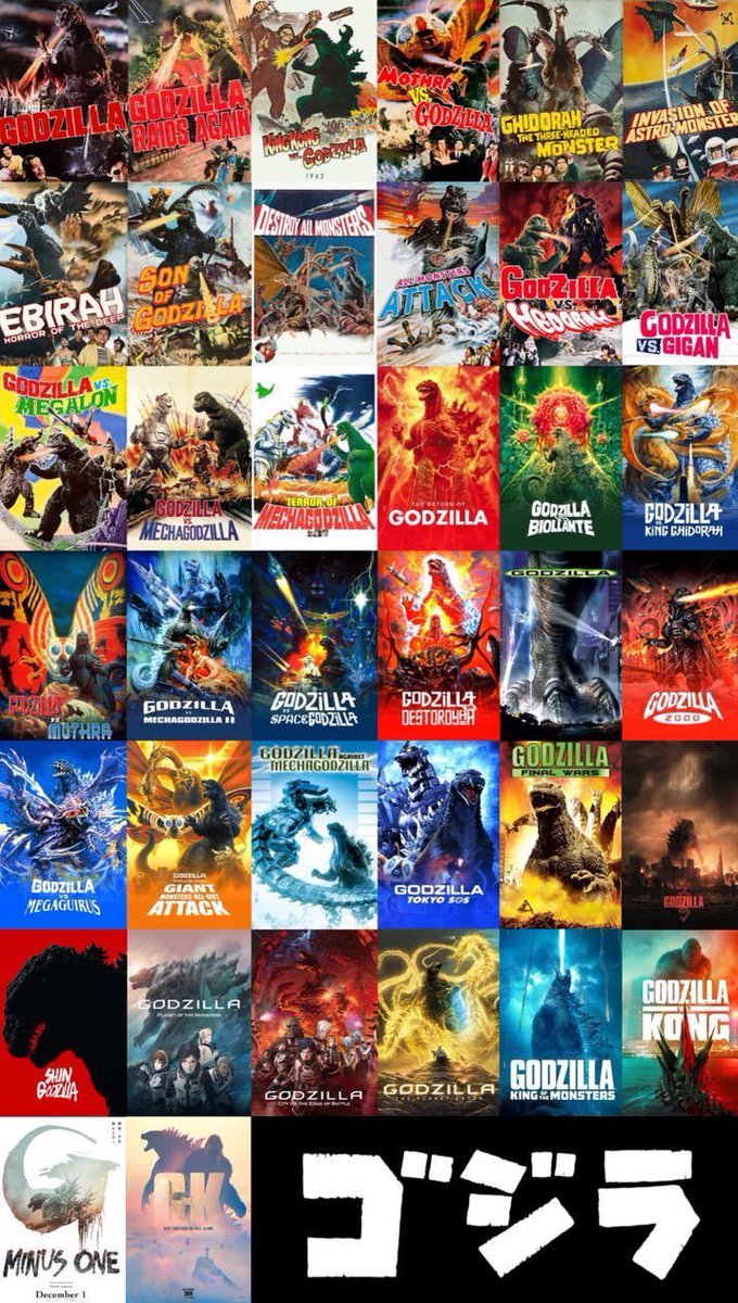 RT and Like if you love the Godzilla movies