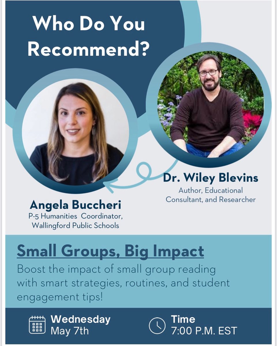 readingleaguetn's tweet image. 📣ONE WEEK AWAY!
Small Groups, Big Impact is a free, virtual event for educators looking to strengthen small group instruction and boost student success.
Register today and invite a colleague to join you!
🔗 zeffy.com/ticketing/who-…
#SmallGroupInstruction #K12Education