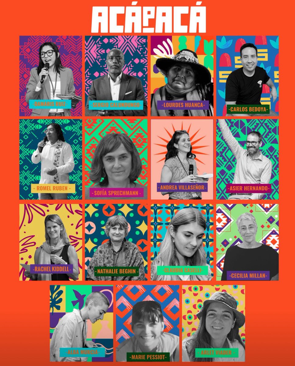 El equipo de <a href="/acapaca__/">Acápacá</a> 

Vamos a lograr un nuevo paradigma de cooperación a pesar de #Trump y tantos soplagaitas