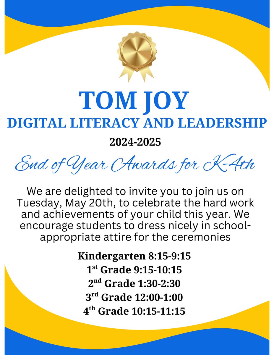 Tom Joy Digital Literacy and Leadership Magnet (@tomjoyelem) on Twitter photo We look forward to celebrating our scholars! <a href="/MetroSchools/">Metro Schools</a> <a href="/MNPS_Magnet/">MNPS MSAP MAGNET SCHOOLS</a> <a href="/MNPS_STEAM/">MNPS STEAM</a> We look forward to celebrating our scholars! <a href="/MetroSchools/">Metro Schools</a> <a href="/MNPS_Magnet/">MNPS MSAP MAGNET SCHOOLS</a> <a href="/MNPS_STEAM/">MNPS STEAM</a>