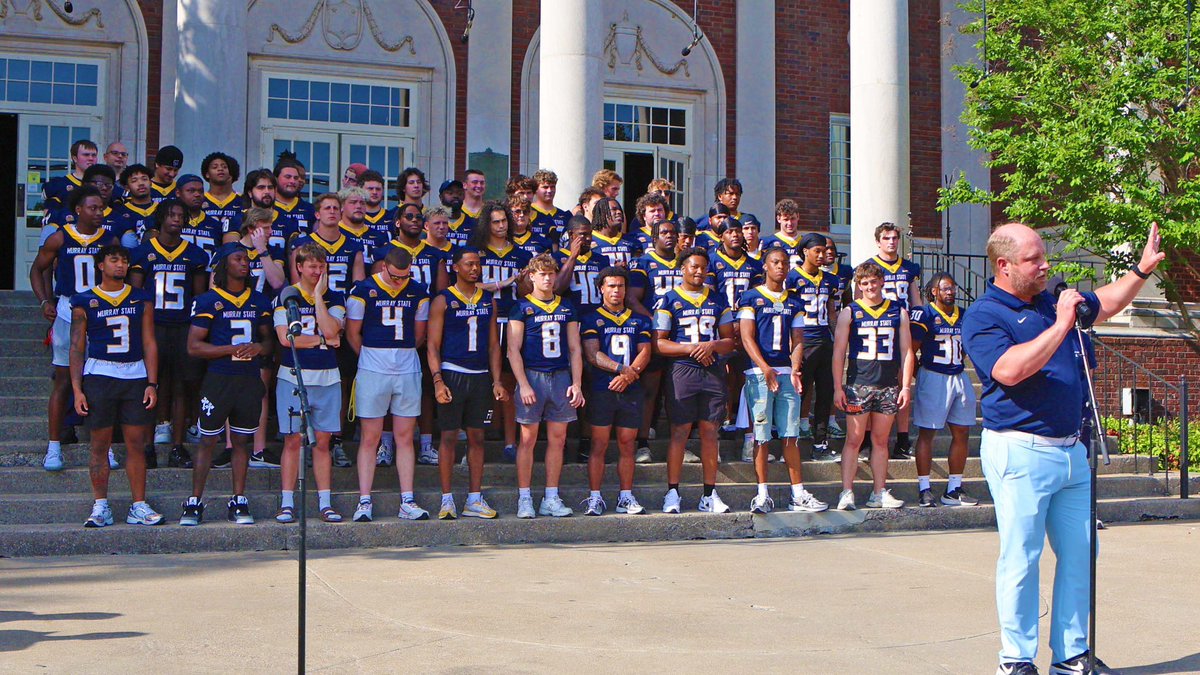 Murray State MBB (@racershoops) on Twitter photo ๐ Great day supporting <a href="/racersfootball/">Murray State Football</a> and <a href="/murraystateuniv/">Murray State University</a> at All Campus Sing!
#GoRacers๐ ๐ Great day supporting <a href="/racersfootball/">Murray State Football</a> and <a href="/murraystateuniv/">Murray State University</a> at All Campus Sing!
#GoRacers๐