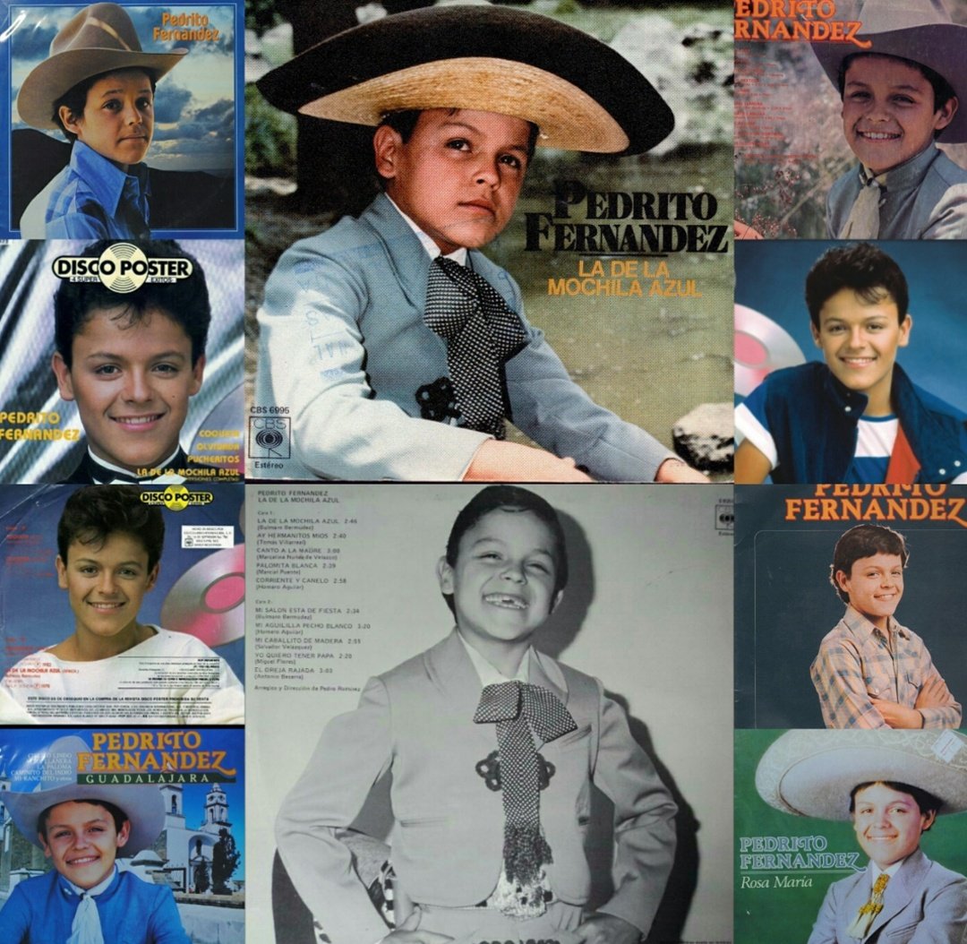 Su talento voz y personalidad se hicieron presentes desde pequeño  y desde entonces con su Mochila Azul llena de sueños! Feliz Día Del Niño mi <a href="/pedro_fer/">Pedro Fernández</a> ❤️🎶🍭🎠❤️