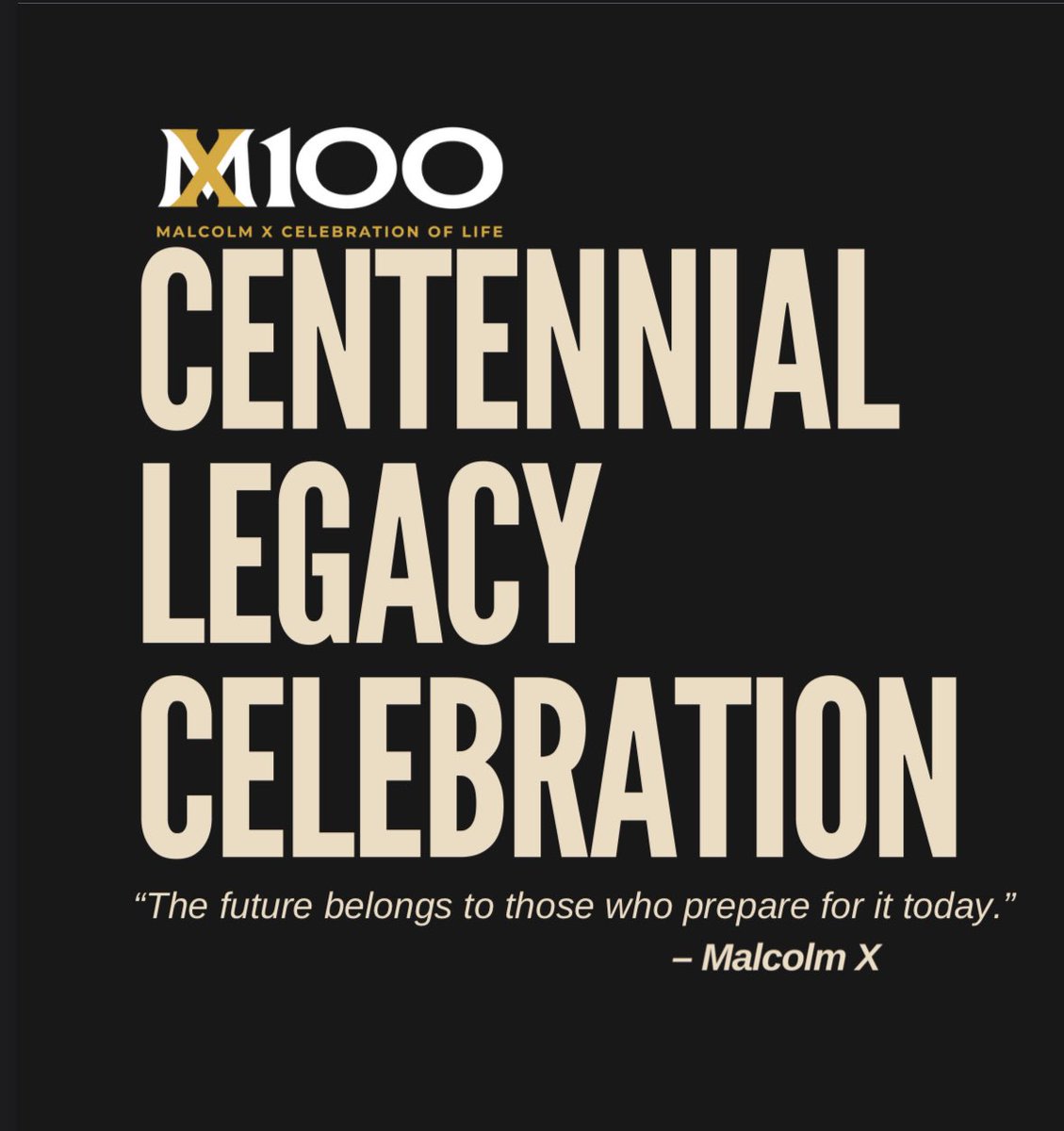 Malcolm X Foundation tweet media