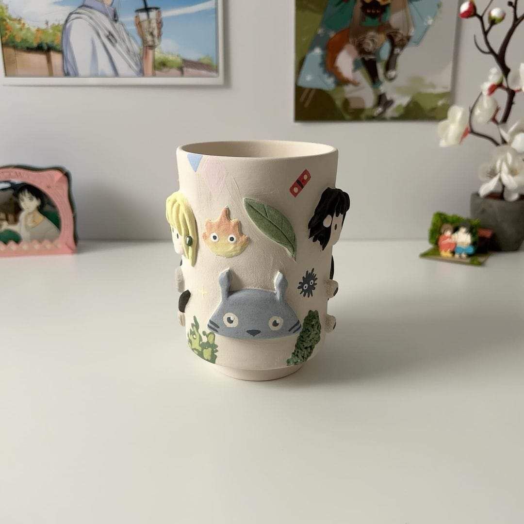 anime_'s tweet photo. Ghibli cups are the cutest thing ever https://t.co/tDwuQVgrnW