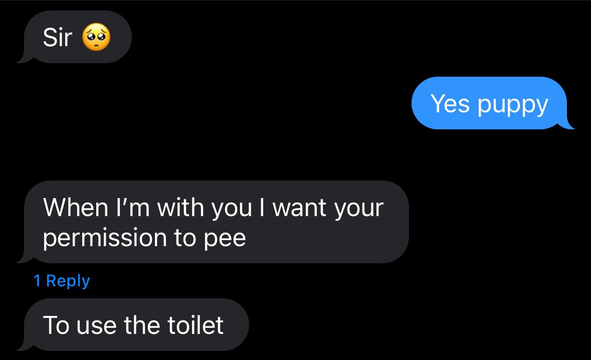 I own such a submissive boy/slave in training