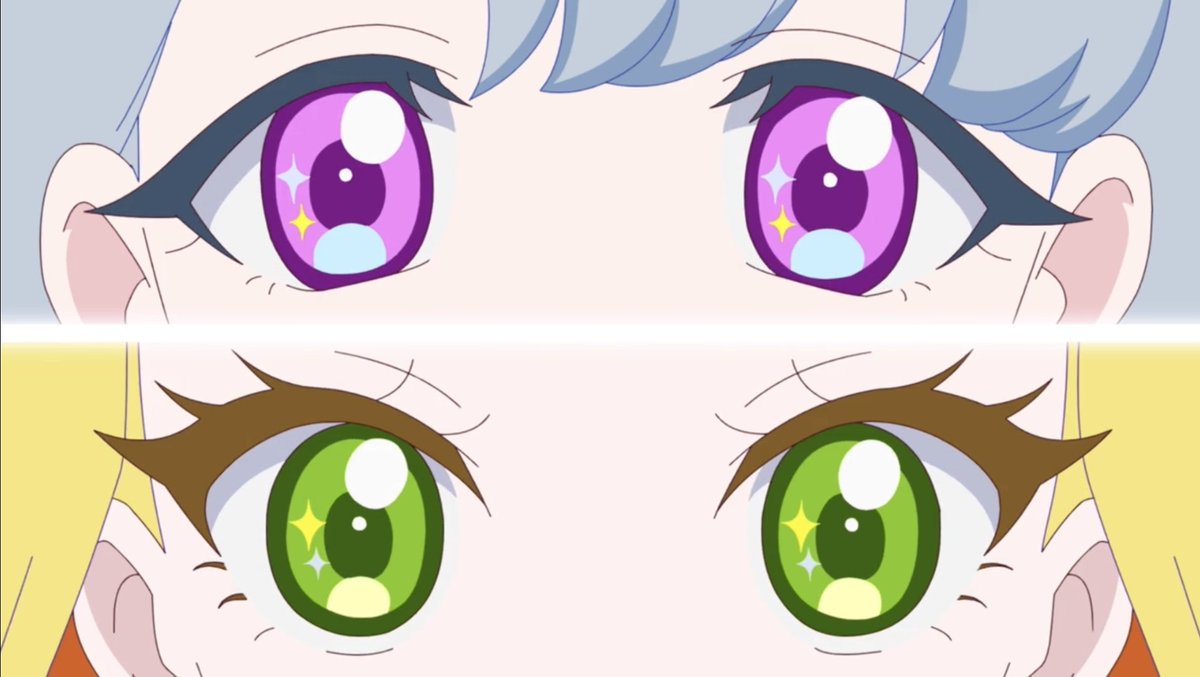 AniFemaleEyeHub's tweet photo. Elle Rokudo and Julia Igarashi Eye Close Up 
Himitsu no AiPri S2 Ep 55 
#animeeye #eyecloseup #aipri #aiprieye #アイプリ https://t.co/hxePALgvNr