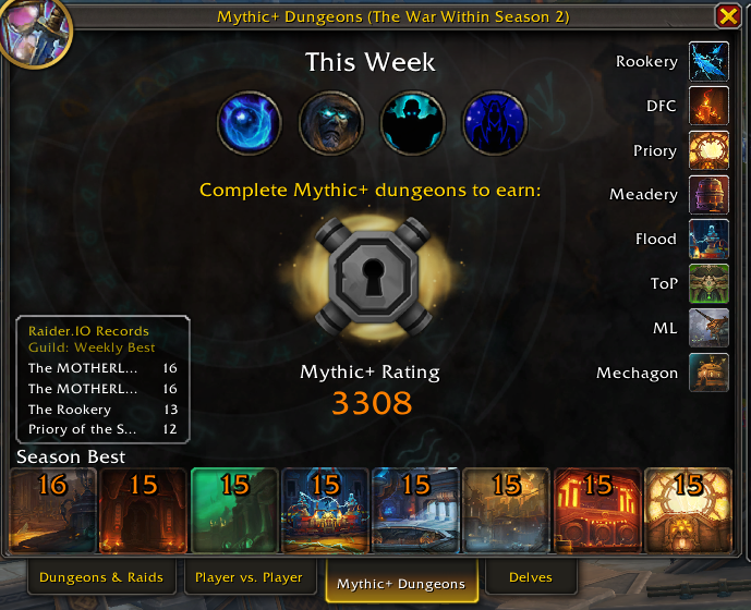 Little Behind rn on warrior but clenching 3300. On to 16s