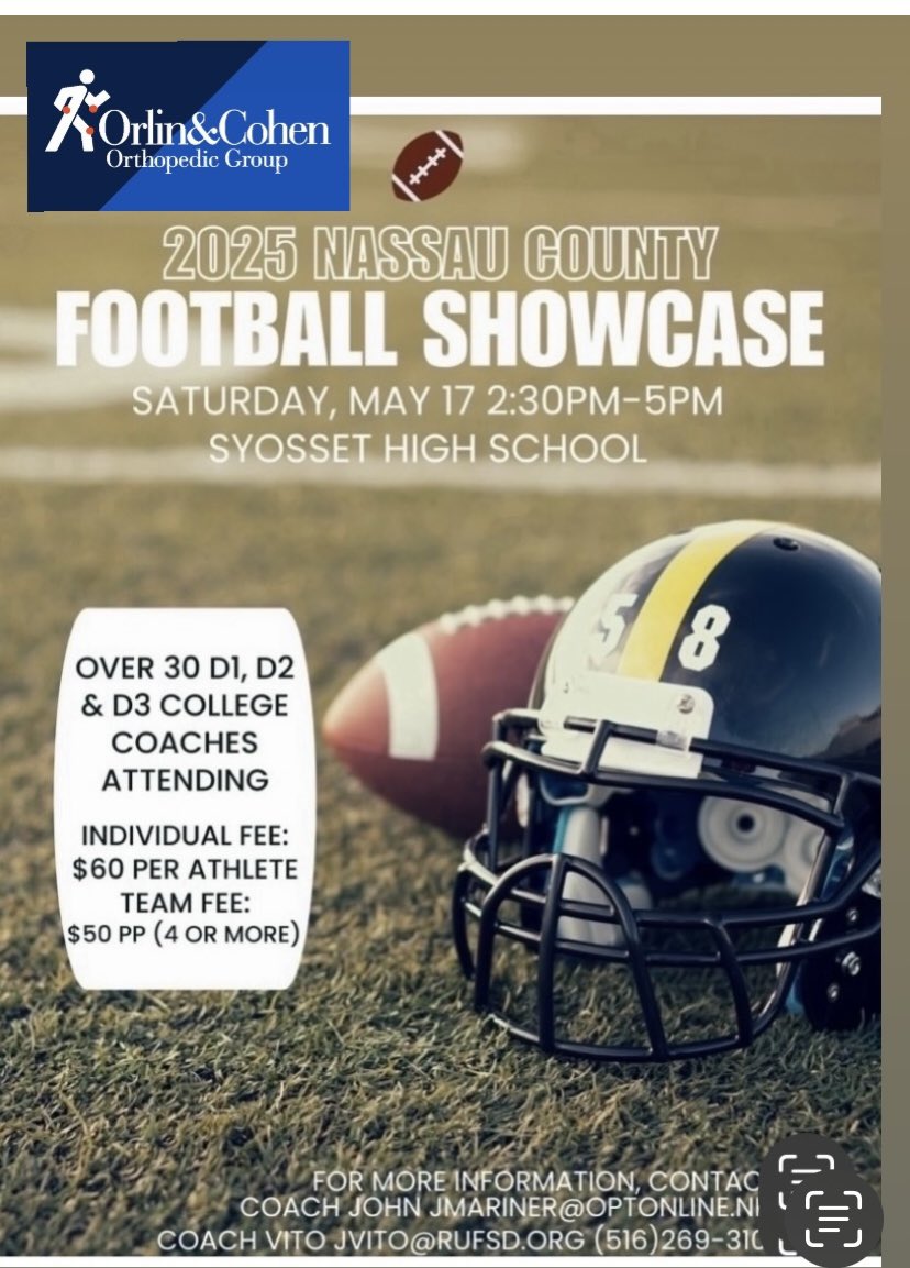 May 17th is right around the corner-Potential College Football Players, Don’t miss out on this amazing opportunity in your backyard-Register Now-

docs.google.com/forms/d/e/1FAI…