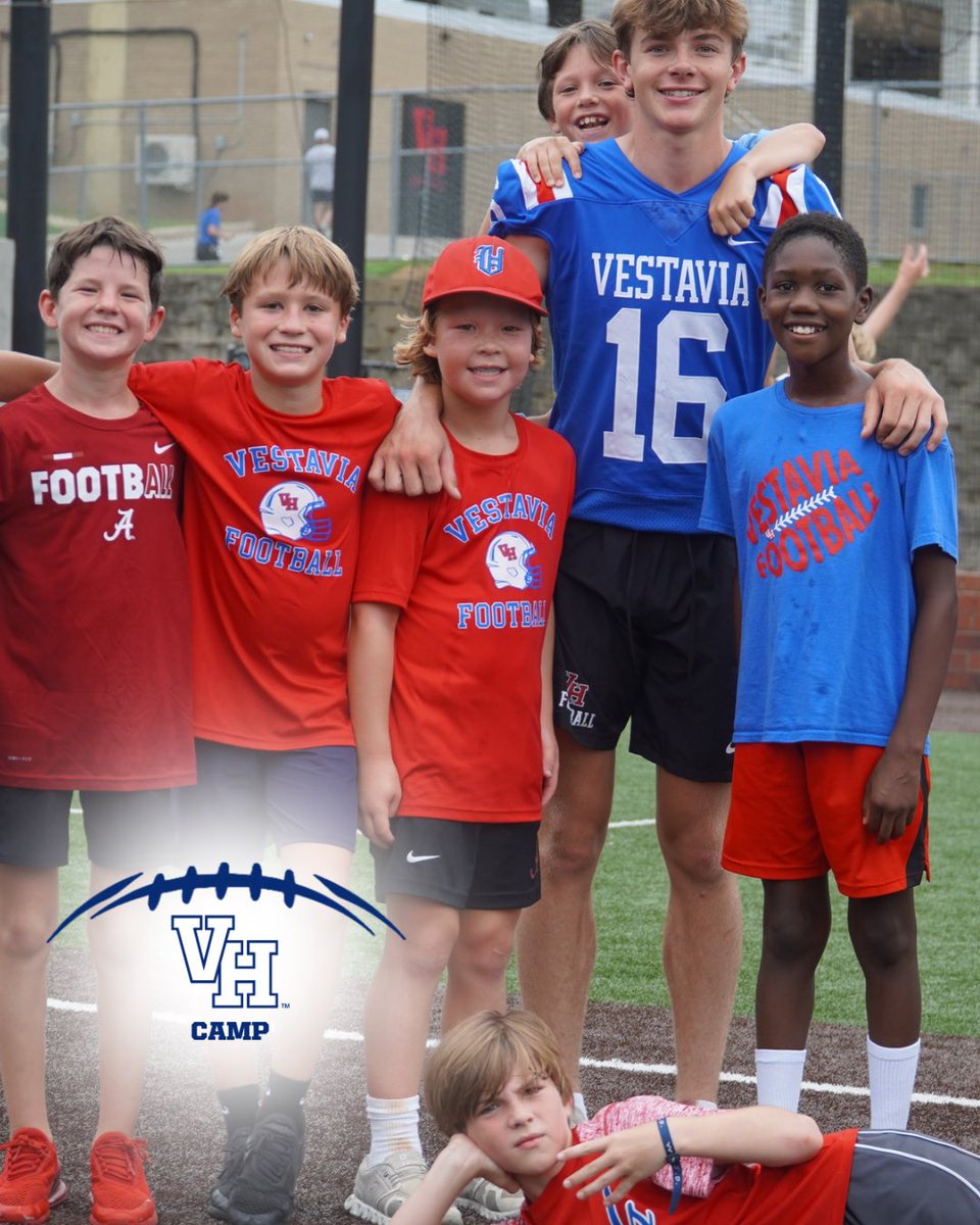 Sign up for Rebel Football Camp this summer! 

Scan the QR Code or click the link below:

🗓️July 14-16
🔴Upcoming K-6th Graders: 8:30 AM- 11:00AM
🔵Upcoming 7th-9th Graders: 10:30 AM- 1:00 PM
🔗: myschoolshares.com/schools/vestav…

#1REBEL