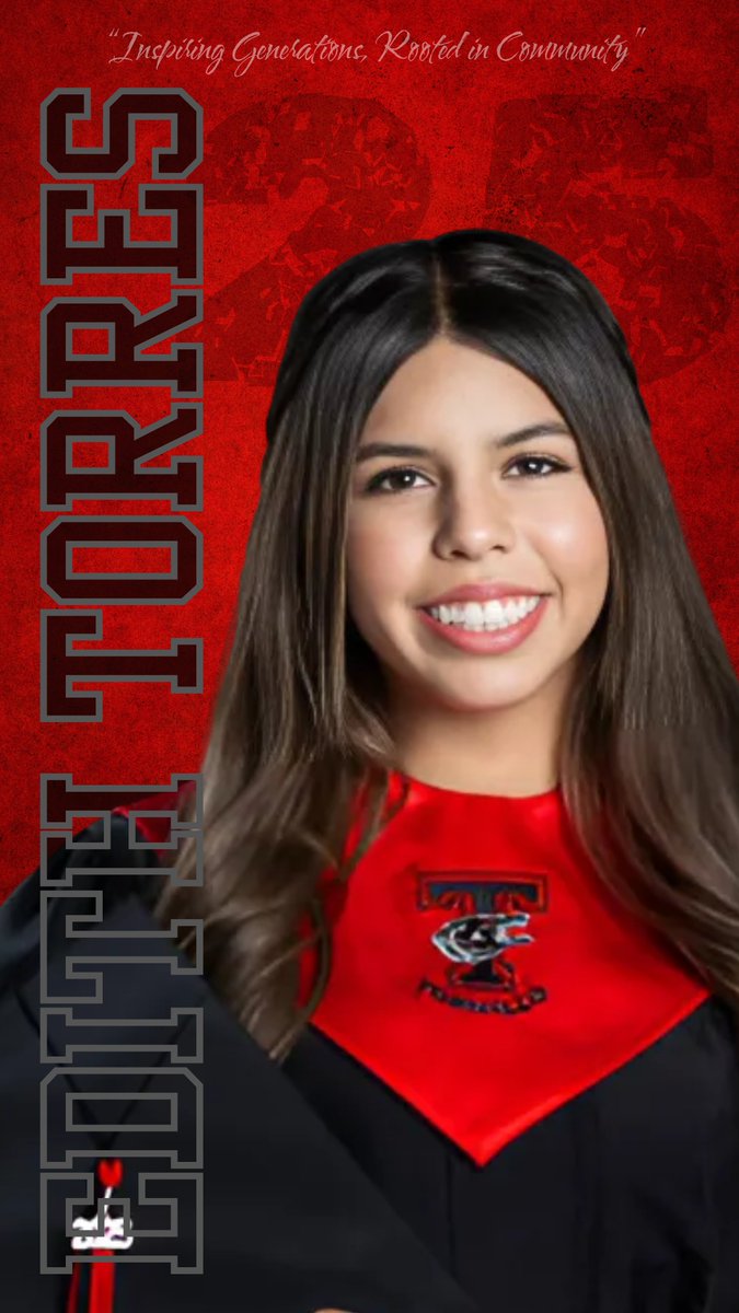 It's our favorite time of year - senior spotlight! Congratulations to Miss Edith Torres! 🎓