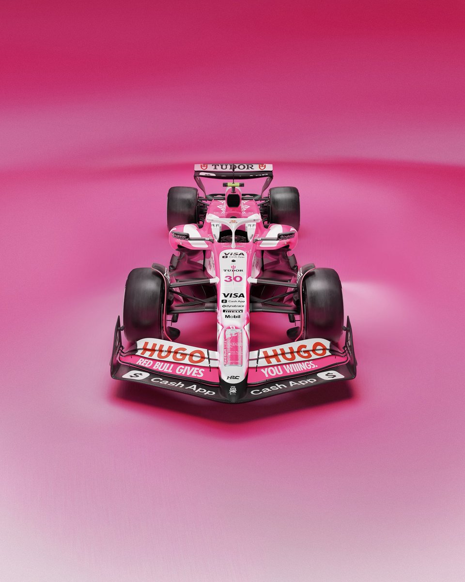 #F1 | Racing Bulls también vibra con el #MiamiGP con esta nueva livery que llevarán los #VCARB de Liam Lawson y Isack Hadjar este fin de semana 🔥🎨

#F1 #MiamiGP #VCARB
