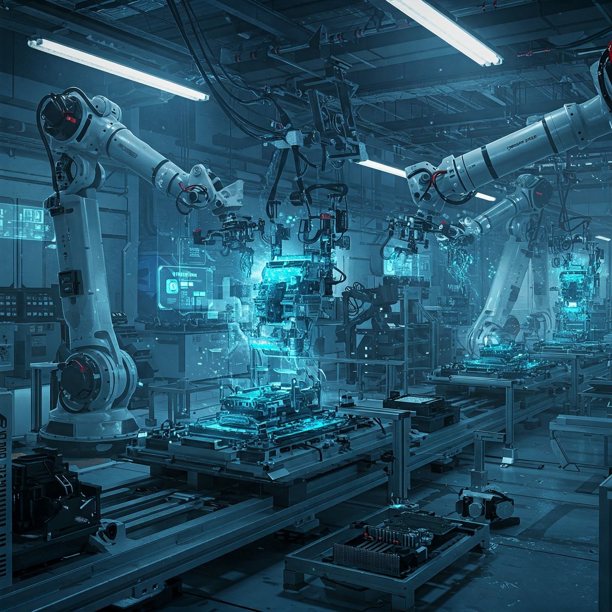 Nodewire_xyz's tweet image. Nvidia is bringing AI hardware home 🇺🇸

The company plans to manufacture AI supercomputers in the U.S., investing up to $500B in domestic infrastructure. Production is set to ramp up in Arizona and Texas over the next year.

#AI #Nvidia #MadeInUSA #NodeWire