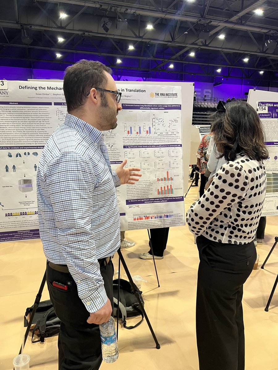 Begley Lab (@begley_lab) on Twitter photo Huge congratulations to my graduate student Dylan Ehrbar for winning an Outstanding Poster Award during the #UAlbanyShowcase 2025 celebration! Proud to see his work recognized <a href="/TheRNAInstitute/">The RNA Institute</a> <a href="/UAlbanyBiology/">UAlbany Biology</a> Huge congratulations to my graduate student Dylan Ehrbar for winning an Outstanding Poster Award during the #UAlbanyShowcase 2025 celebration! Proud to see his work recognized <a href="/TheRNAInstitute/">The RNA Institute</a> <a href="/UAlbanyBiology/">UAlbany Biology</a>